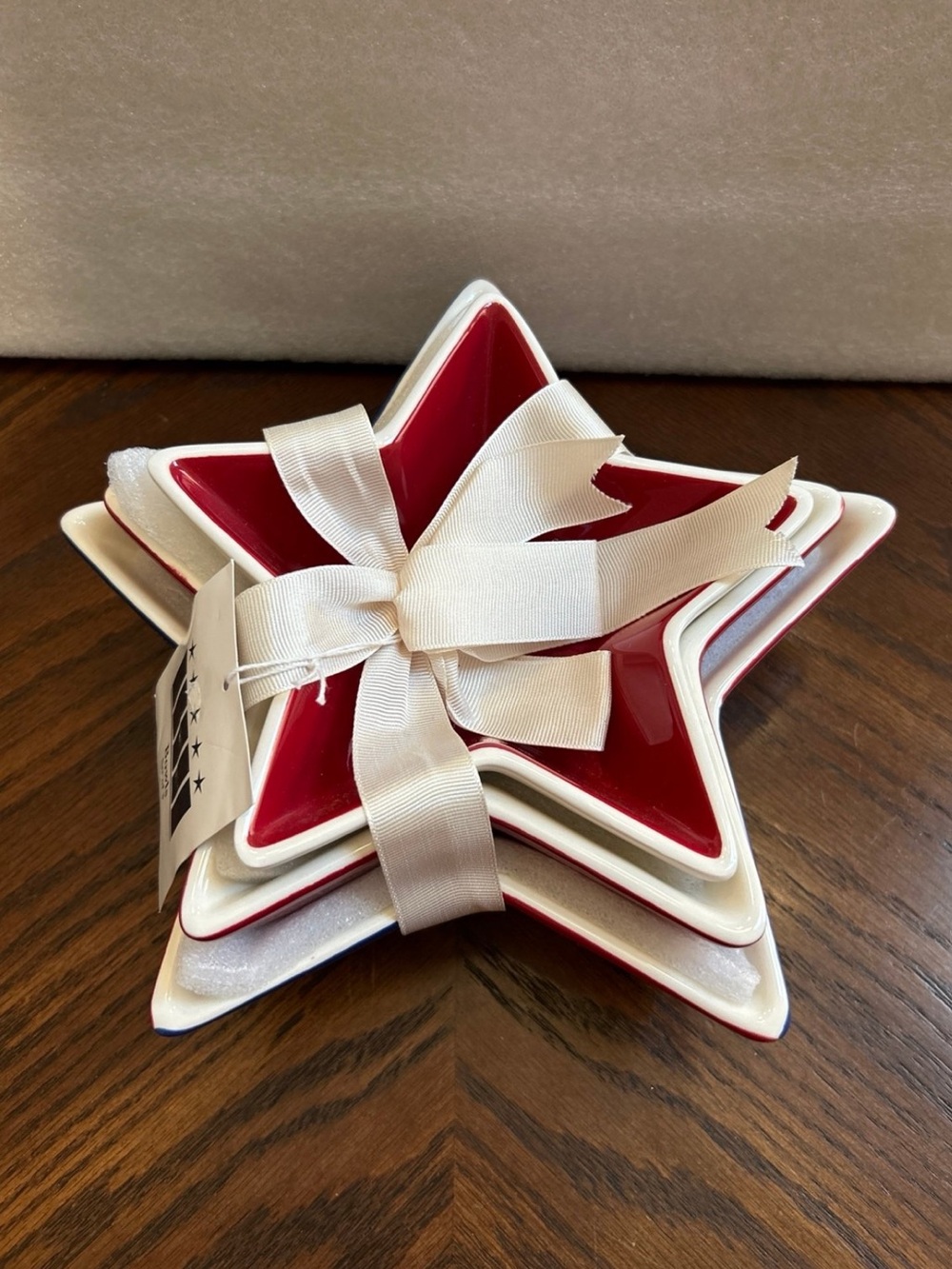 Patriotic Red White & Blue Star Shaped Decorative Nesting Bowl Set (3) - Kohl’s